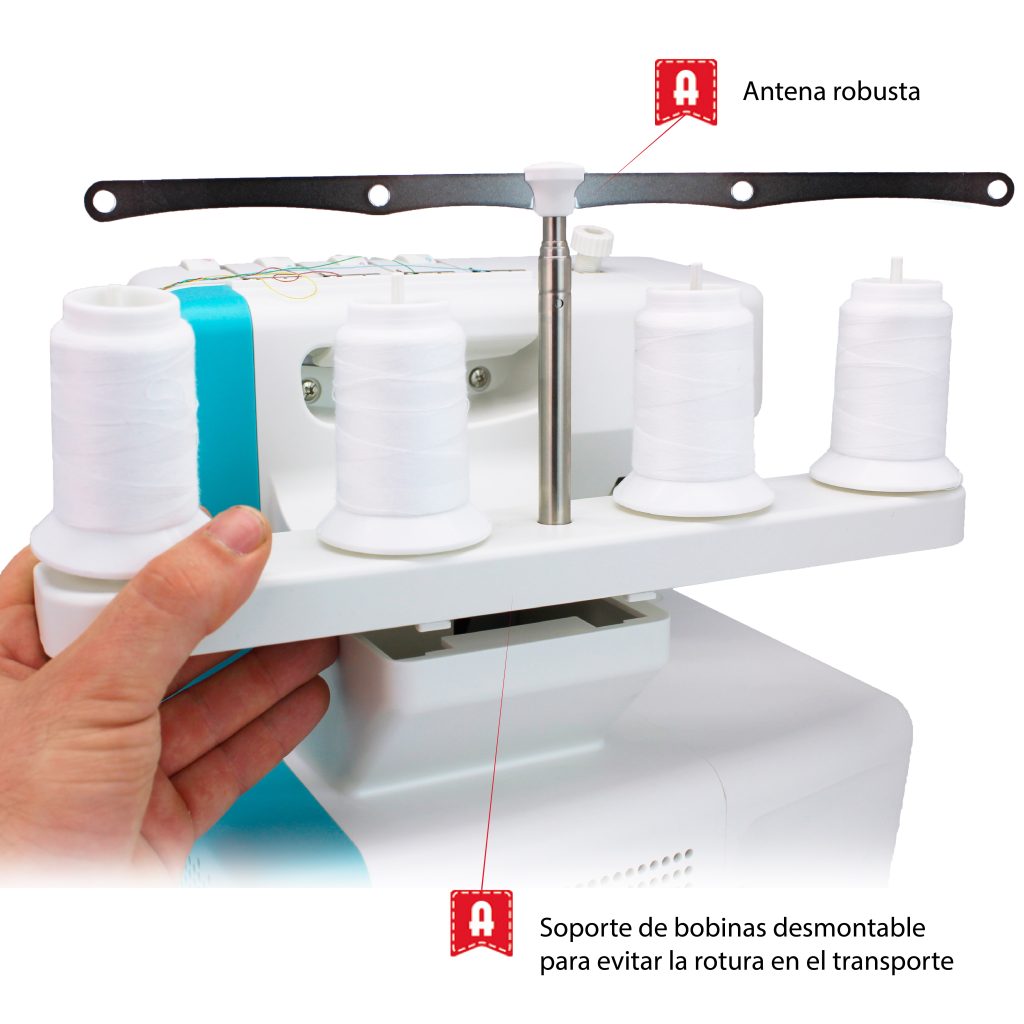 Alfa Style 8708 - Máquina Remalladora