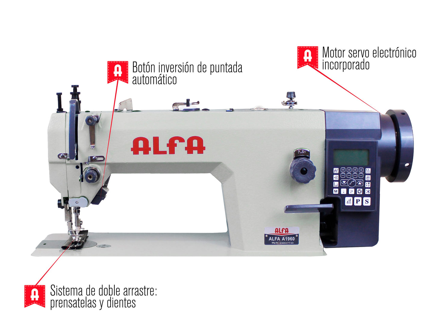 ALFA 1960 - Máquina de doble arrastre