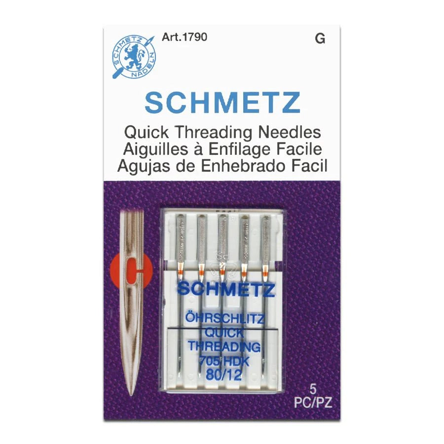 Agujas de enhebrado facil Schmetz – Pack