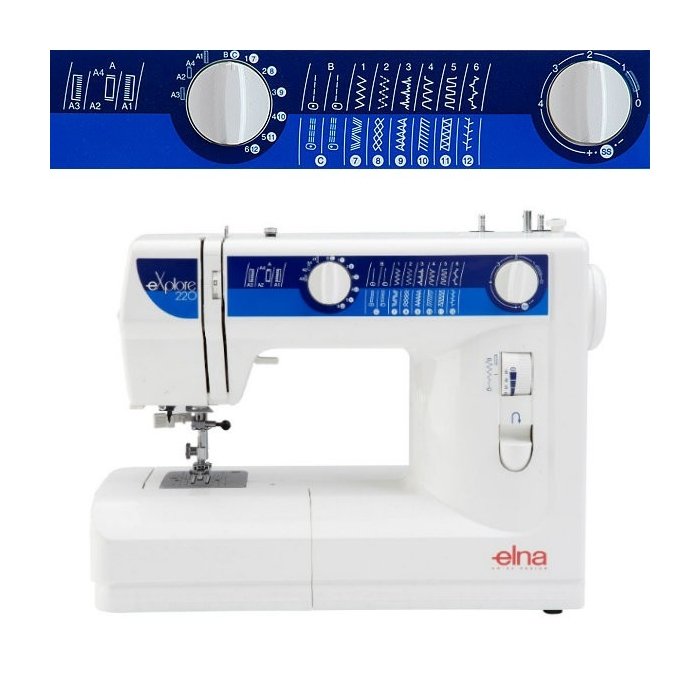 Elna 220 - Máquina de coser