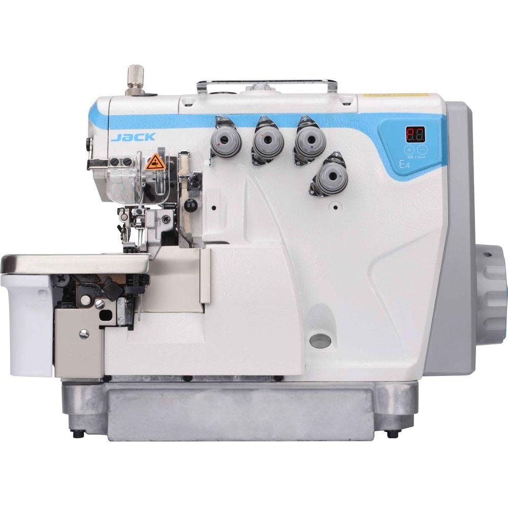 Remalladora Industrial Jack E4 de 5 hilos +Bancada - coseralfapuerto