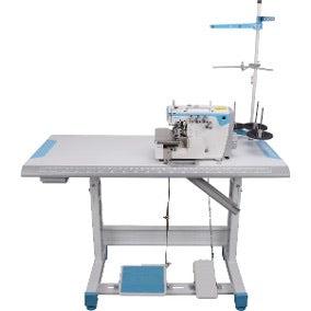Remalladora Industrial Jack E4 de 5 hilos +Bancada - coseralfapuerto