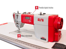 Cargar imagen en el visor de la galería, ALFA industrial 1935 - Máquina de coser de puntada recta
