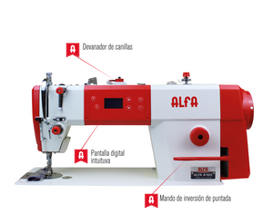Alfa Industrial 1925- Máquina de coser de  puntada recta