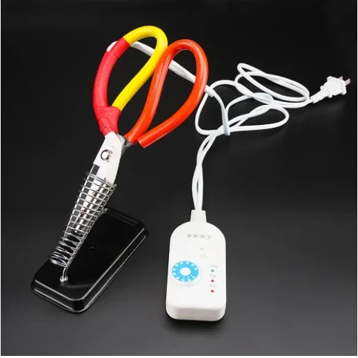Tijeras eléctricas con regulador de temperatura