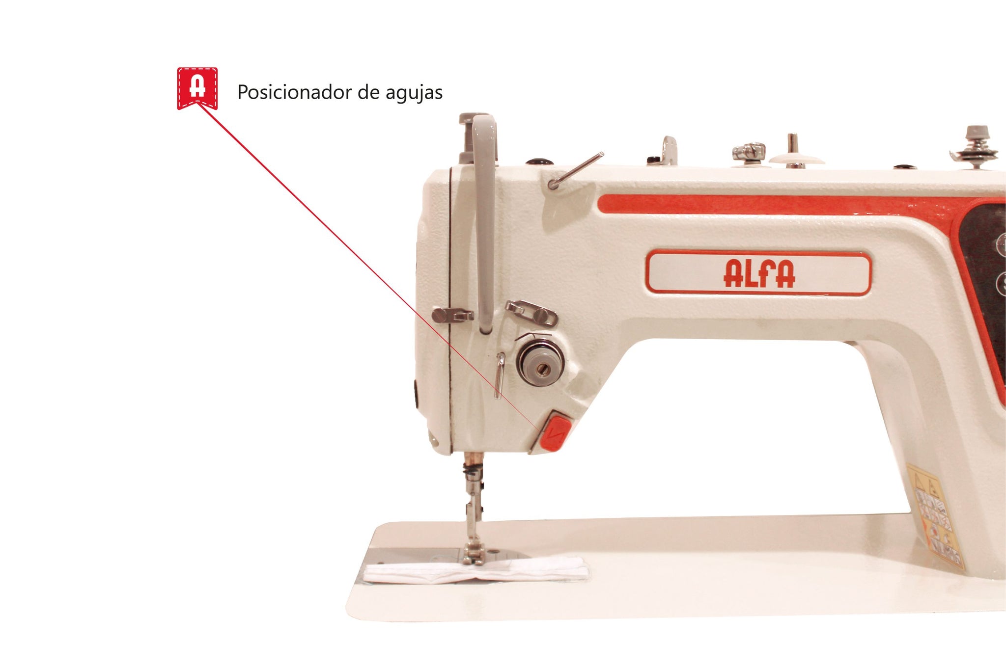 Alfa Industrial 1920- Máquina de coser de puntada recta – coseralfapuerto