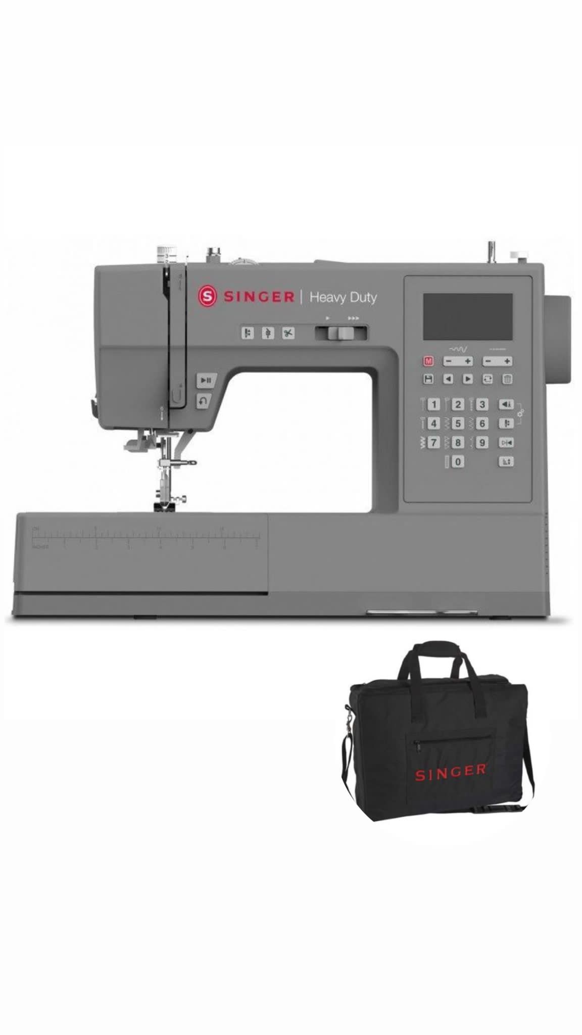 Singer Heavy Duty 6805c - Máquina de coser + Bolso de Regalo –  coseralfapuerto