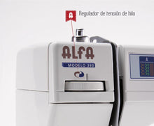 Cargar imagen en el visor de la galería, Alfa 393 - Máquina de coser - coseralfapuerto